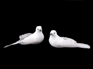 Dekorace ptáček / holubice  velká