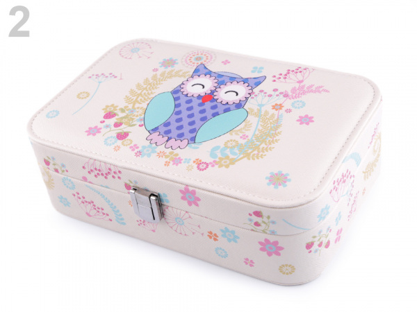 Šperkovnice sova 7x14x22 cm