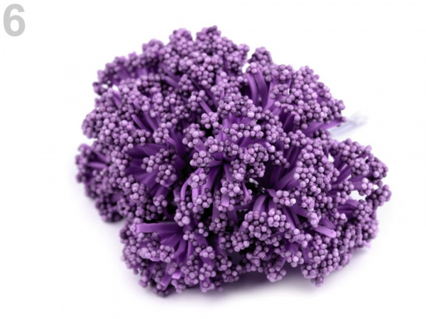 Květinové pestíky na drátku