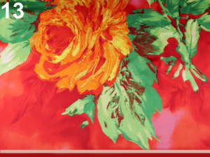 Velký saténový šátek 130x130 cm