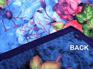 Velký saténový šátek 130x130 cm