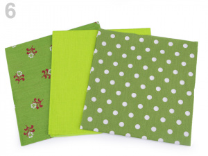 Sada látek na patchwork 40x40 cm