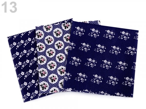 Sada látek na patchwork 40x40 cm