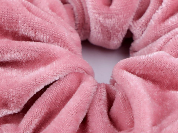 Gumička do vlasů sametová