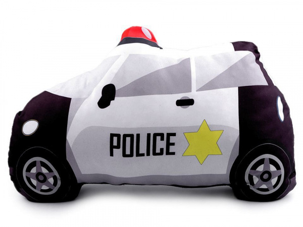 Dekorační polštář s výplní - kočka, pes, kůň, slon, auto, traktor