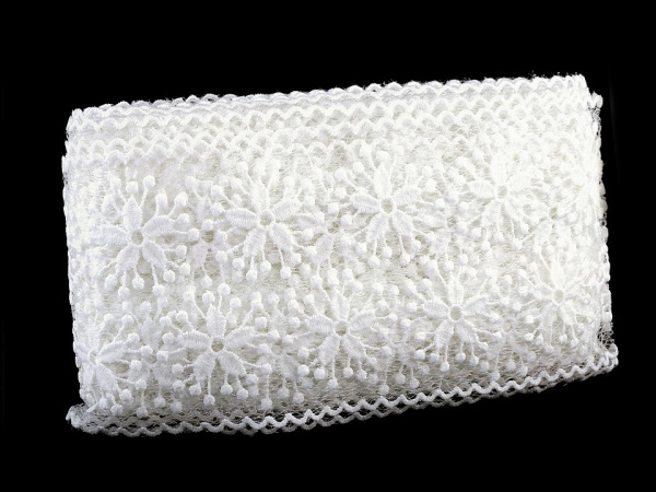 Vyšívaná krajka / vsadka šíře 11 cm