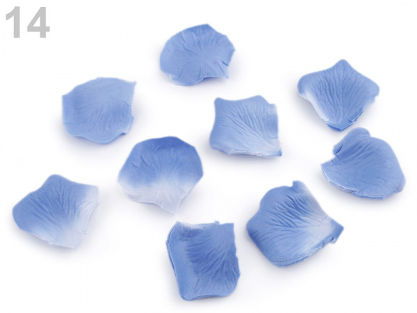 Dekorace plátky růží