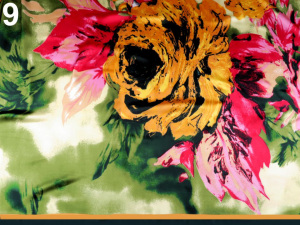 Velký saténový šátek 130x130 cm