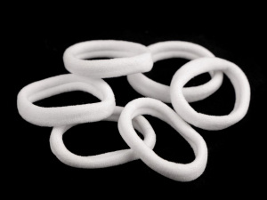 Gumičky do vlasů s jemným třpytem