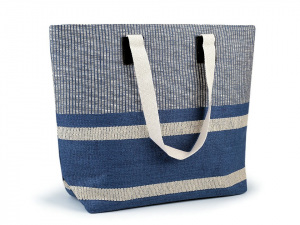 Letní / plážová taška s pruhy