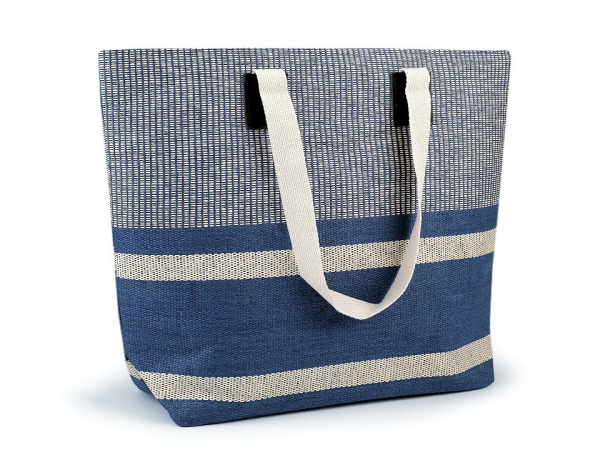 Letní / plážová taška s pruhy