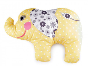 Dekorační polštář s výplní - kočka, pes, kůň, slon, auto, traktor