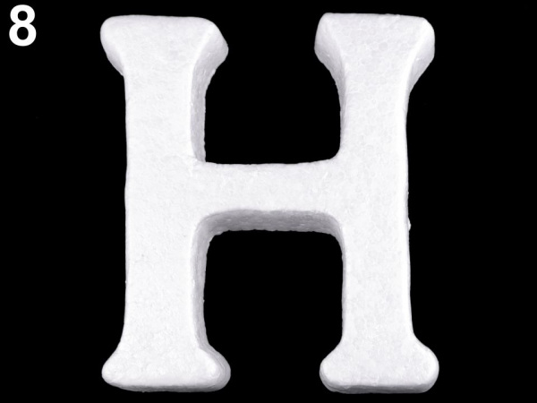 3D písmena abecedy polystyren