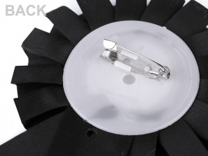 Párty brož / odznak Ø8 cm s popisovačem