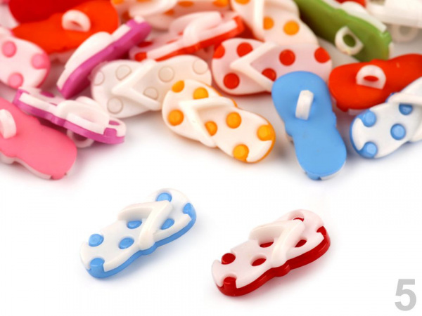 Knoflík dětský sova, žabka, kachnička, motýl, ryba