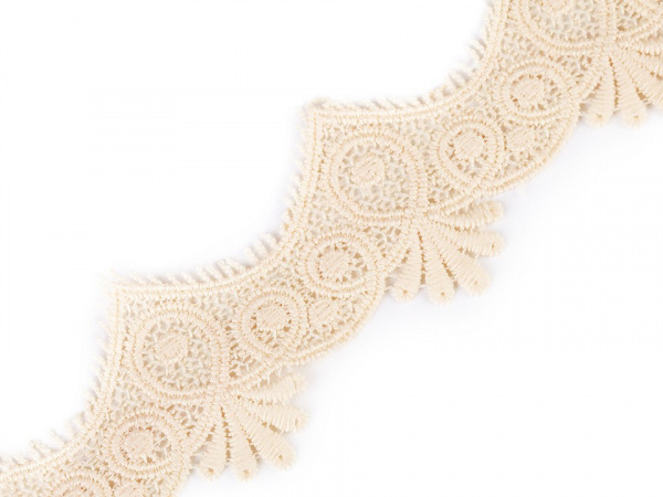 Vyšívaná krajka šíře 60 mm