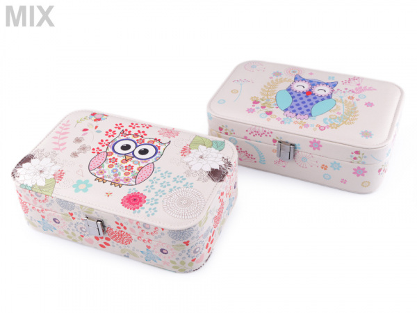 Šperkovnice sova 7x14x22 cm