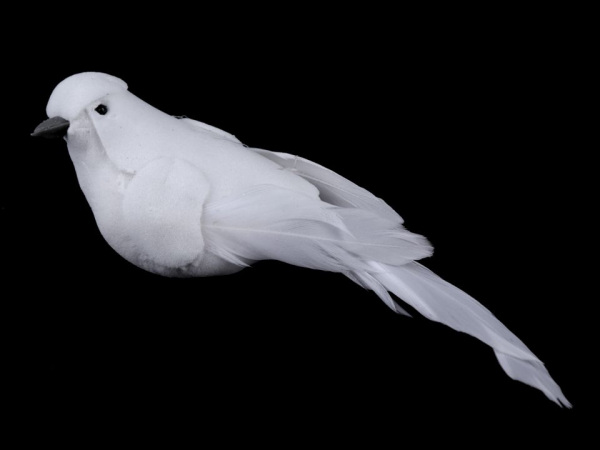 Dekorace ptáček / holubice malá