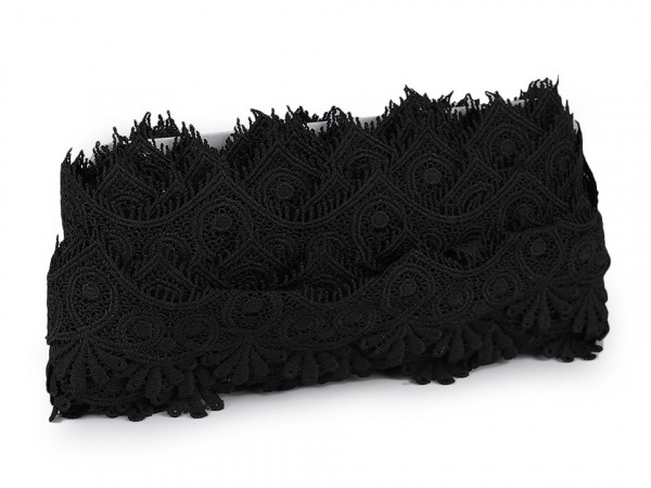 Vyšívaná krajka šíře 60 mm