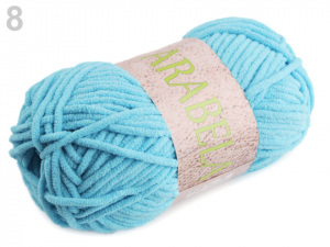 Pletací žinylková příze Arabela 100 g