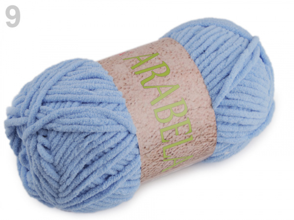 Pletací žinylková příze Arabela 100 g