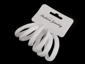 Gumičky do vlasů s jemným třpytem