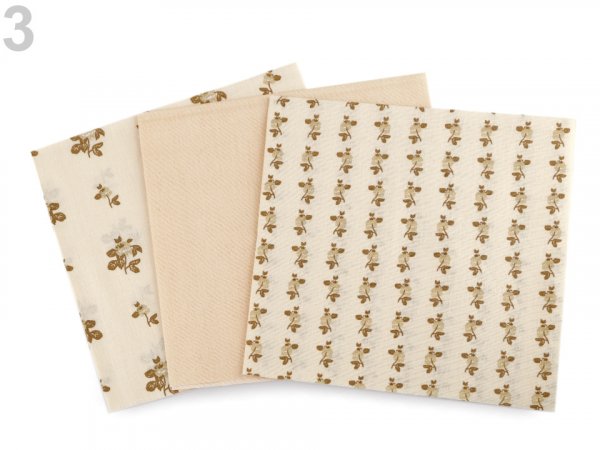 Sada látek na patchwork 40x40 cm