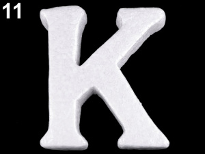 3D písmena abecedy polystyren