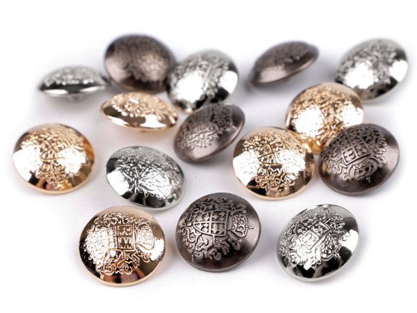 Kovový knoflík velikost 28", 32", 36"