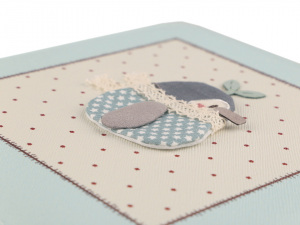 Šperkovnice s 3D ptáčkem 7x18x18 cm