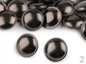 Kovový knoflík velikost 32" zlatá