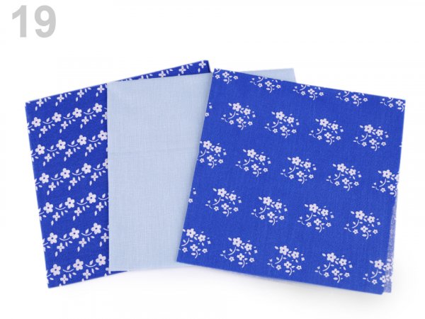 Sada látek na patchwork 40x40 cm