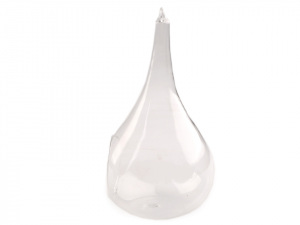 Skleněná kapka 9x18 cm aerárium