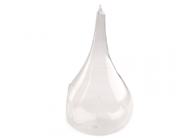 Skleněná kapka 9x18 cm aerárium