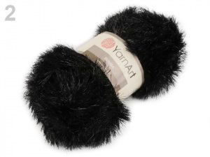 Pletací příze s lurexem Rumba 100 g