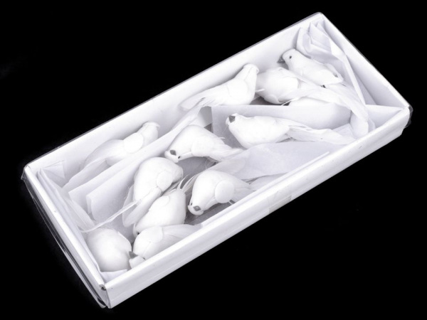 Dekorace ptáček / holubice malá