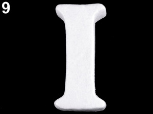 3D písmena abecedy polystyren