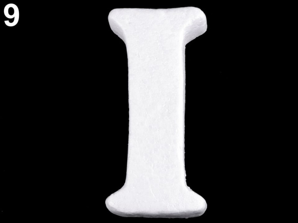 3D písmena abecedy polystyren