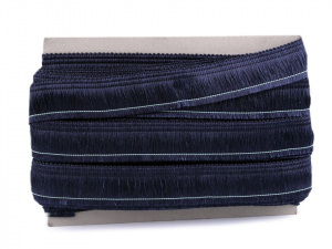 Třásně lesklé, husté šíře 45 mm