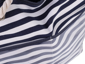 Letní / plážová taška s pruhy 41x52 cm