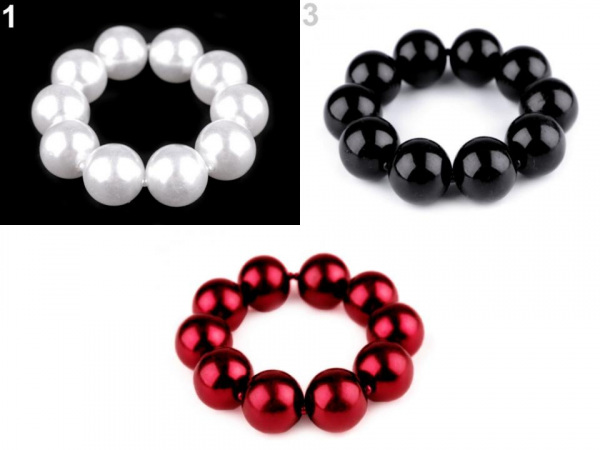 Perlový náramek retro