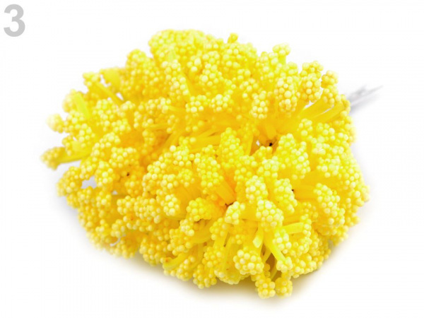 Květinové pestíky na drátku