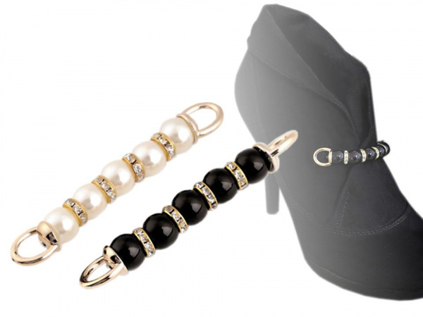 Ozdoba perly k našití na boty / kabelky