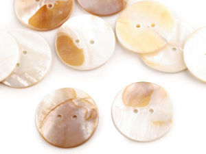 Perleťový knoflík velikost 40", 48", 54"