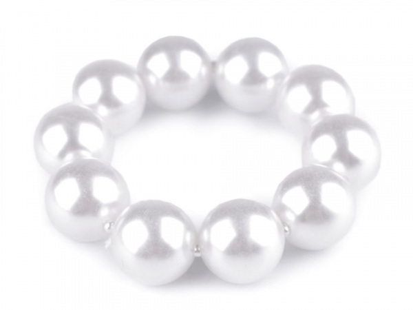 Perlový náramek retro