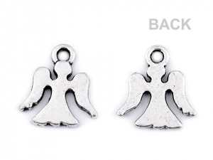 Přívěsek anděl 14x15 mm