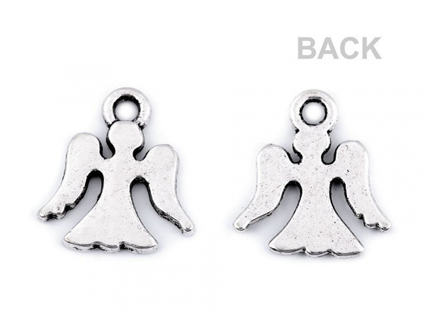 Přívěsek anděl 14x15 mm