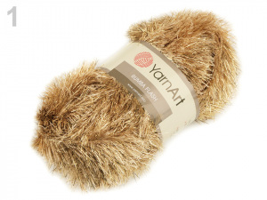 Pletací příze s lurexem Rumba 100 g