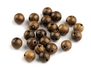 Dřevěné korálky Ø8 mm