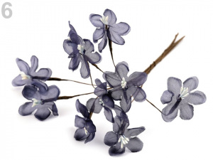 Luxusní květ na drátku / polotovar na vývazky